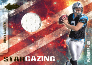 Jimmy Clausen 2010 Absolute Memorabilia Stargazing Jersey Card