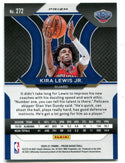 Kira Lewis Jr 2020-21 Panini Prizm #272 Silver Prizm RC