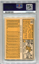 Mickey Mantle 1963 Topps #200 PSA EX-MT 6 Card