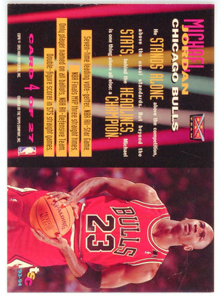 Michael Jordan 1993 Topps Stadium Club Beam Team Card #4