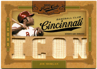 Joe Morgan Donruss Playoff Prime Cuts Bat Card 08/25