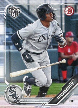 Luis Robert 2019 Topps Holiday Bowman Rookie Card