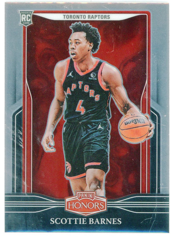 Scottie Barnes 2021-22 Panini Chronicles Honors Rookie Card #698