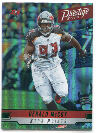 Gerald McCoy 2019 Panini Prestige Xtra Points Card