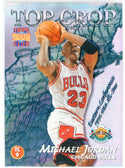 Michael Jordan & Gary Payton 1996 Topps Stadium Club Top Crop Card #TC9