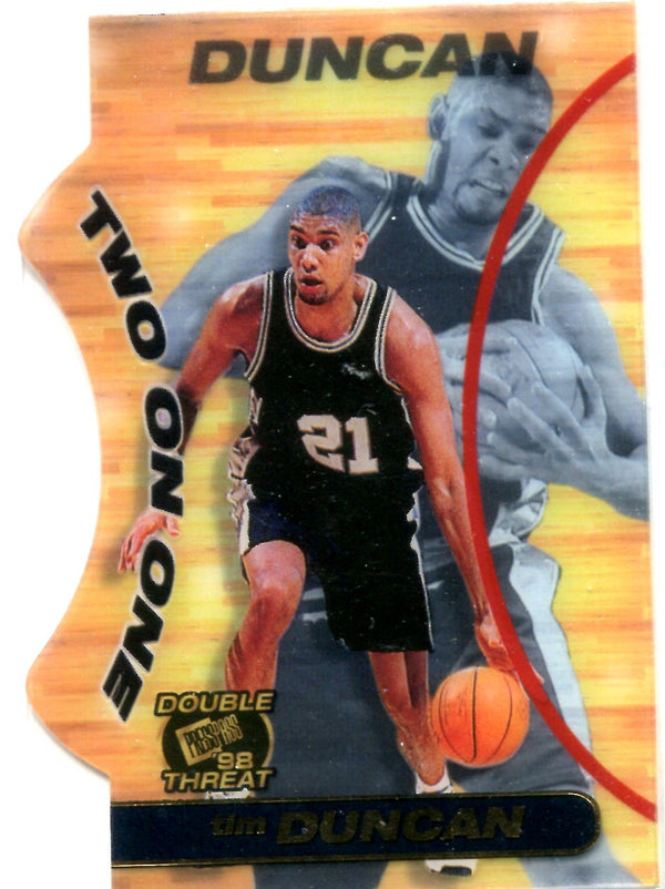 Tim Duncan 1998 Racing Champions Rookie Card