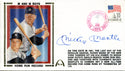 Mickey Mantle Autographed October 1st, 1986 First Day Cover (PSA)