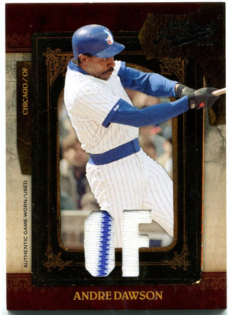 Andre Dawson Donruss Playoff Prime Cuts 2008 Jersey Card