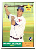 Michael Brantley Topps Heritage Rookie Card 2010 #172