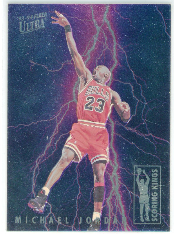 Michael Jordan 1993-94 Fleer Ultra Scoring Kings Card #5