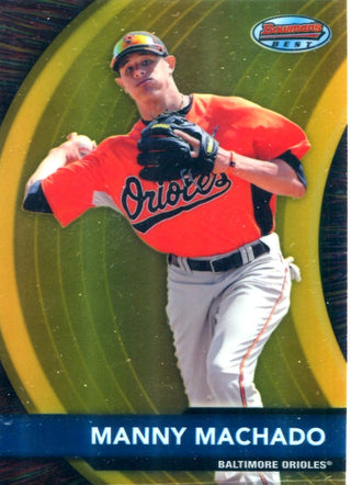 Manny Machado 2012 Bowman's Best Unsigned Rookie Card