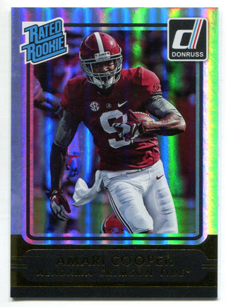 Amari Cooper 2015 Panini Donruss Rated Rookie Card