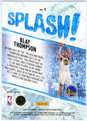 Klay Thompson 2021-22 Panini Donruss Optic Splash Insert Card #2