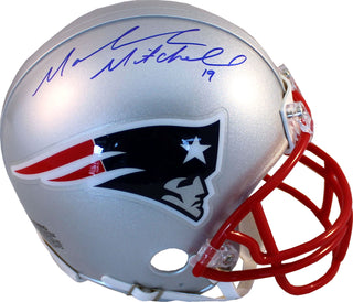 Malcolm Mitchell Autographed New England Patriots Mini Helmet