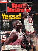 Michael Jordan Unsigned Sports Illustrated June 15 1992