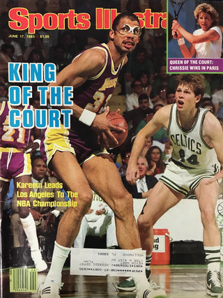 Kareem Abdul-Jabbar Unsigned Sports Illustrated Magazine June 17 1985