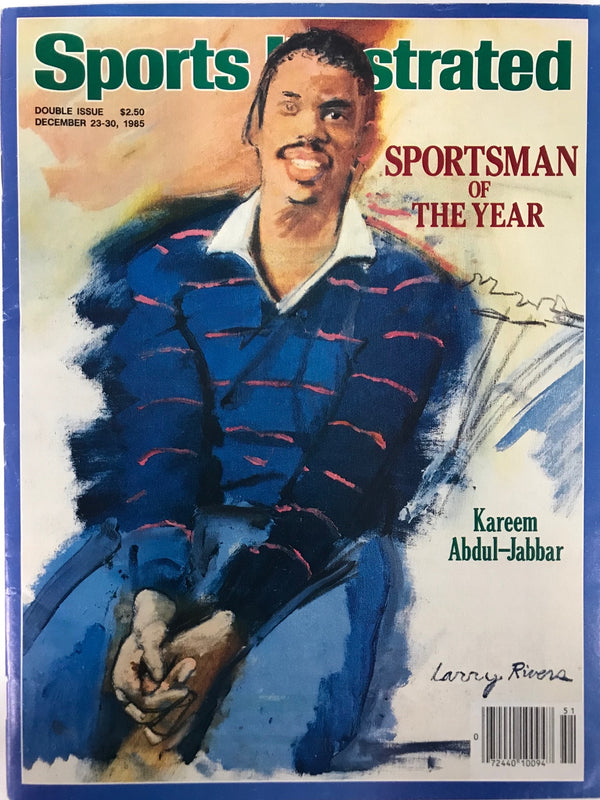 Kareem Abdul-Jabbar Unsigned Sports Illustrated Magazine December 23 1985