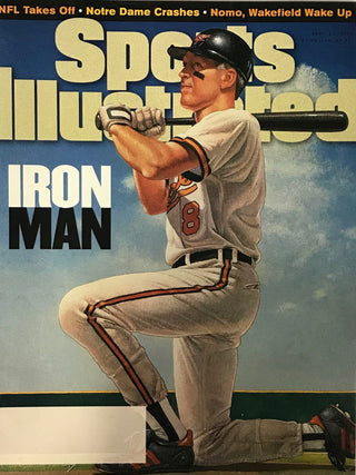 Cal Ripken Jr. Unsigned Sports Illustrated Magazine September 11 1995