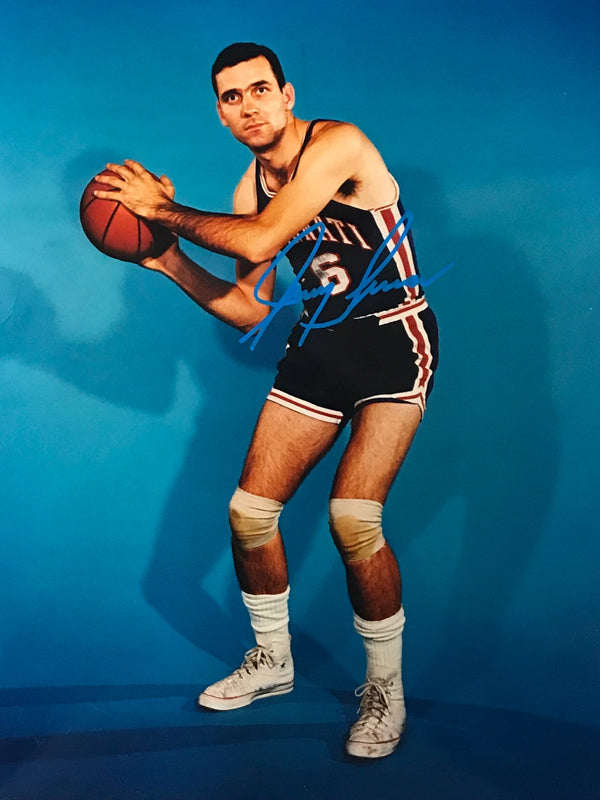 Jerry Lucas Signed Basketball 8x10 Photo Cincinnati Royals