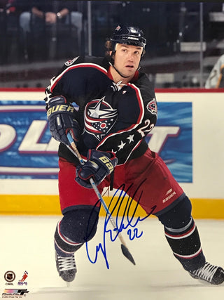 Luke Richardson Signed 8x10 Photo Columbus Blue Jackets