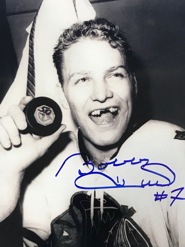 Bobby Hull Signed 8x10 Photo Chicago Blackhawks