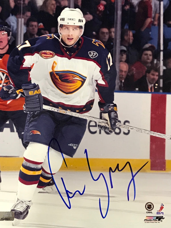 Ilya Kovalchuk Signed 8x10 Photo Atlanta Thrashers