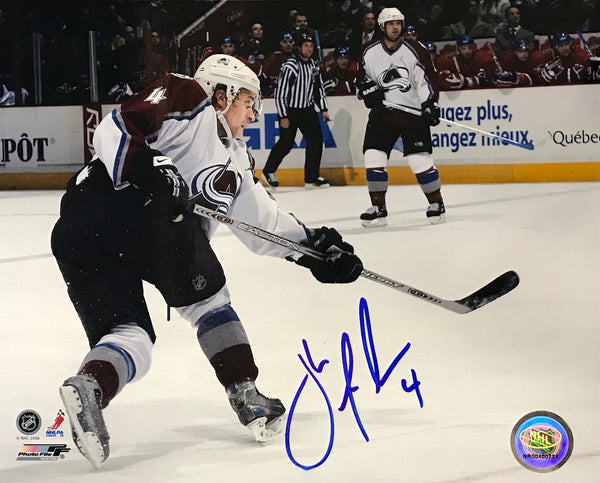 John-Michael Liles Signed 8x10 Photo Colorado Avalanche