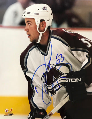 Derek Morris Signed  8x10 Photo Colorado Avalanche