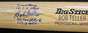 Bob Feller Autographed Rawlings Big Stick Stat Bat