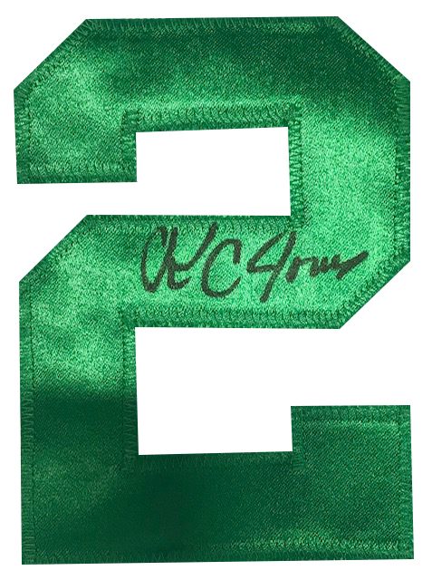 KC Jones Autographed White Boston Celtics Jersey