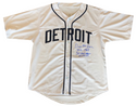 Denny McLain Autographed "31-6, 1968 3x All Star" Detroit Tigers Jersey