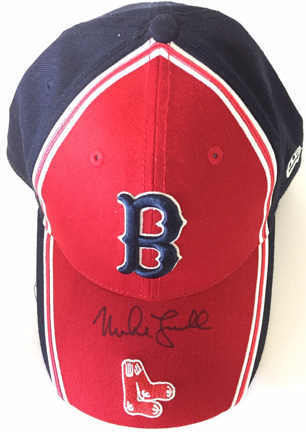 Mike Lowell Autographed Baseball Cap