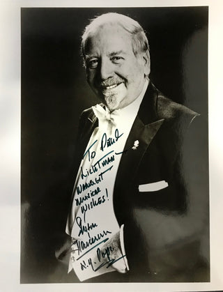 Sketch Henderson Autographed Black & White 8x10 Photo