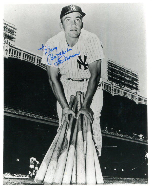 Irv Noren Autographed 8x10 Photo