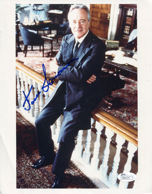 Jack Lemon Autographed 8x10 Photo (JSA)