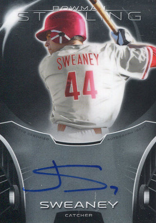 Jake Sweaney Autographed 2013 Bowman Sterling Card