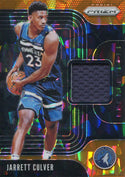 Jarrett Culver 2019-20 Panini Prizm Jersey Card