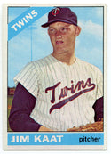 Jim Kaat 1966 Topps Card #445