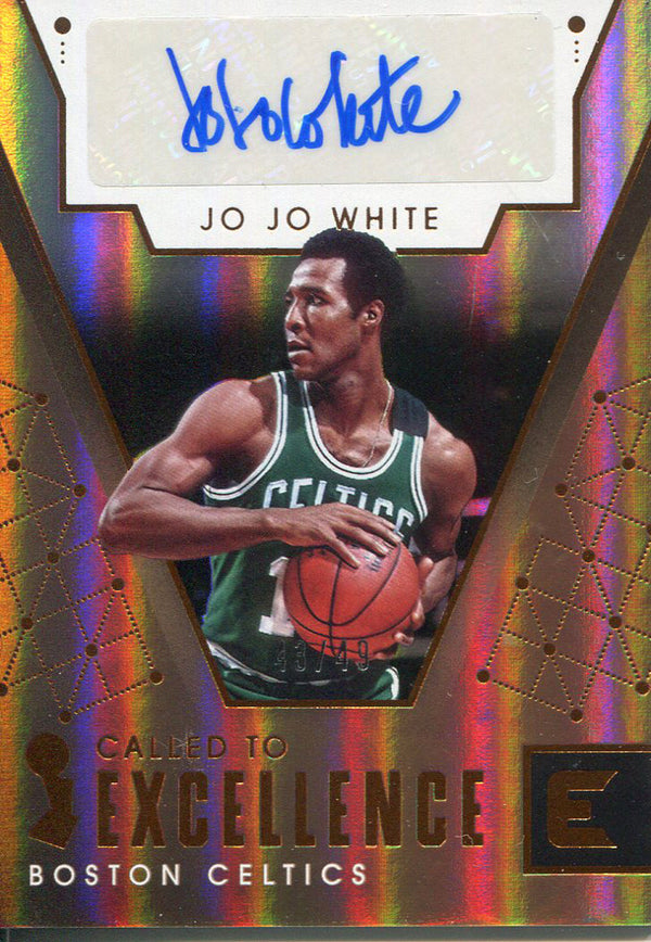 Jo Jo White Autographed 2017-18 Panini Essentials Card