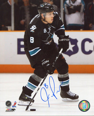 Joe Pavelski Autographed 8x10 San Jose Sharks Photo