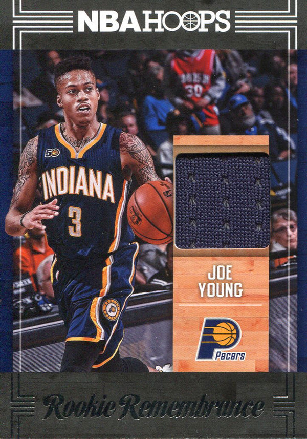 Joe Young 2017-18-Panini Hoops Rookie Jersey Card