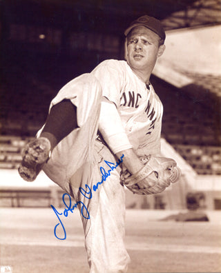 Johnny Vandermeer Autographed 8x10 Photo