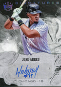 Jose Abreu Autographed 2018 Panini Diamond Kings Card