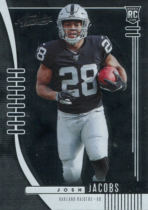 Josh Jacobs 2019 Panini Absolute Rookie Card