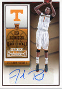 Josh RIchardson Autographed 2015-16 Panini Contenders Rookie Card