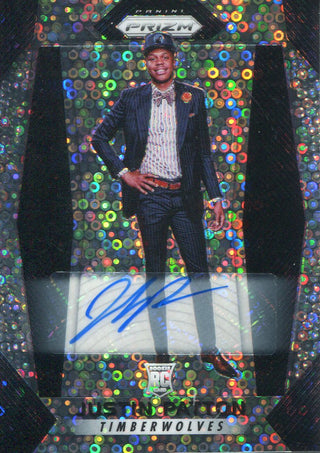 Justin Patton Autographed 2017-18 Panini Prizm Rookie Card