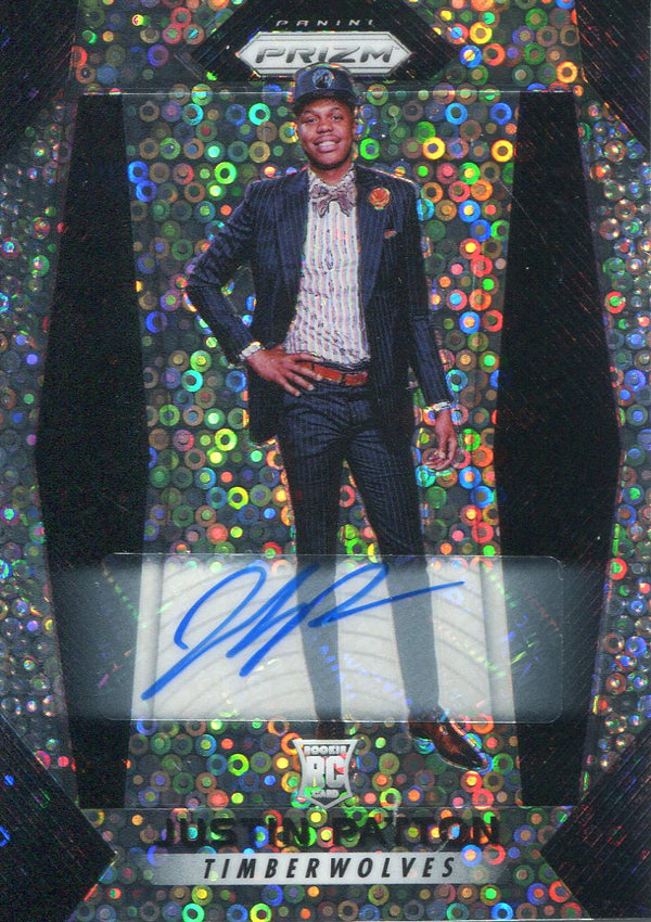 Justin Patton Autographed 2017-18 Panini Prizm Rookie Card