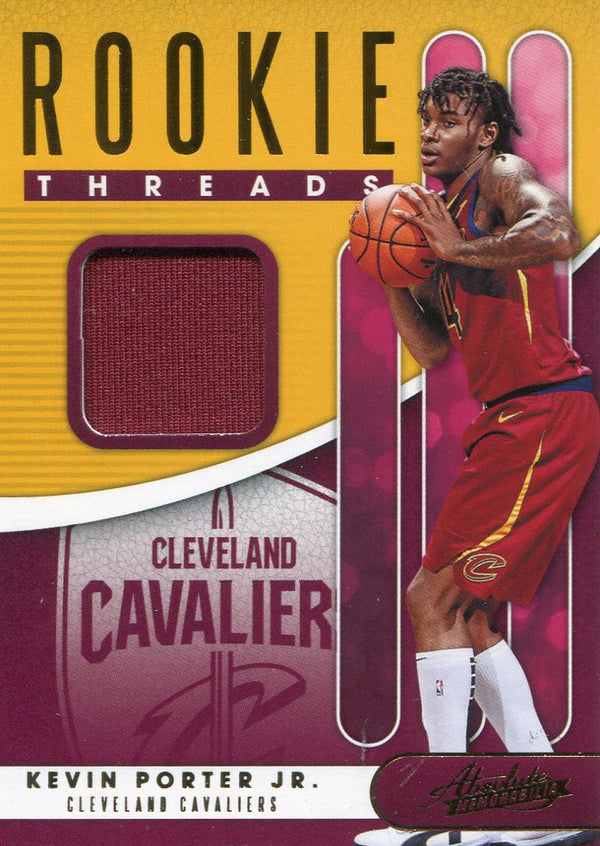 Kevin Porter Jr. 2019-20 Panini Absolute Memorabilia Rookie Jersey Card