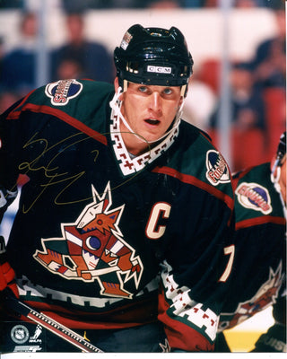 Kris King Autographed Phoenix Coyotes 8x10 Photo