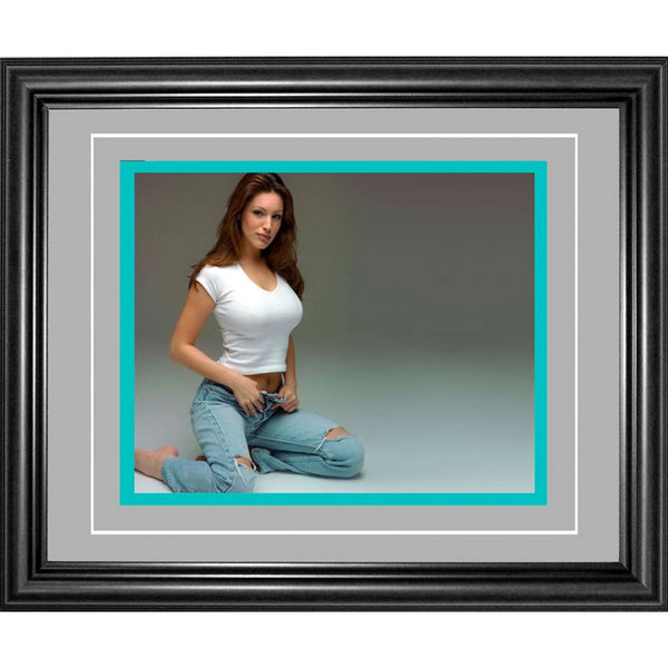 Kelly Brook Framed 8x10 Photo